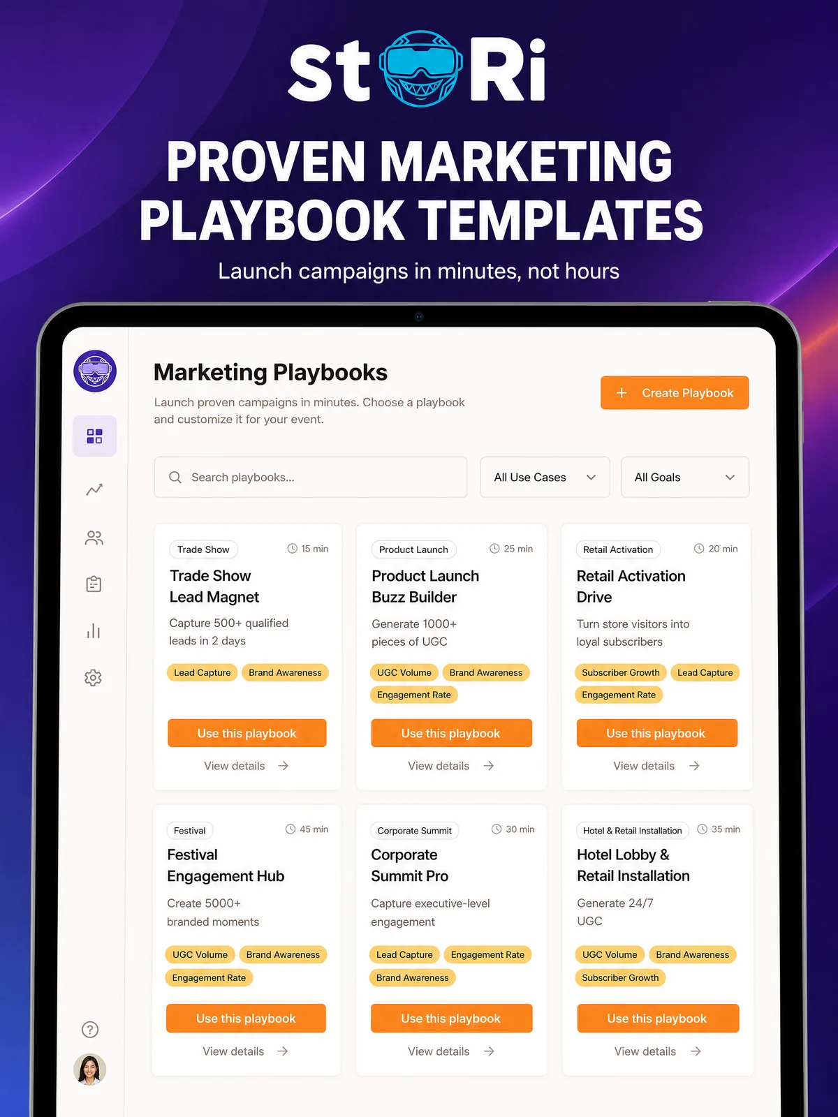Launch campaigns in minutes, not hours.